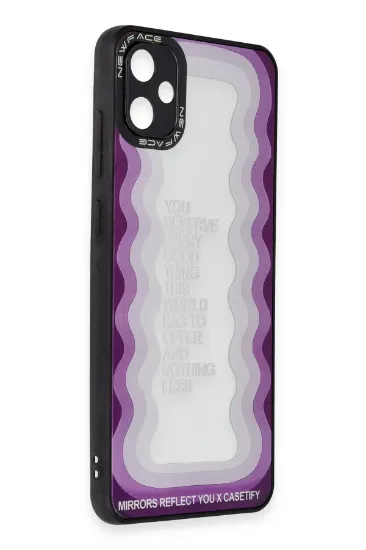Newface Samsung Galaxy A05 Kılıf Mirror Desenli Kapak - Mirror - 5 resmi