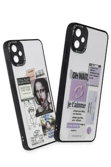 Newface Samsung Galaxy A05 Kılıf Mirror Desenli Kapak - Mirror - 13 resmi