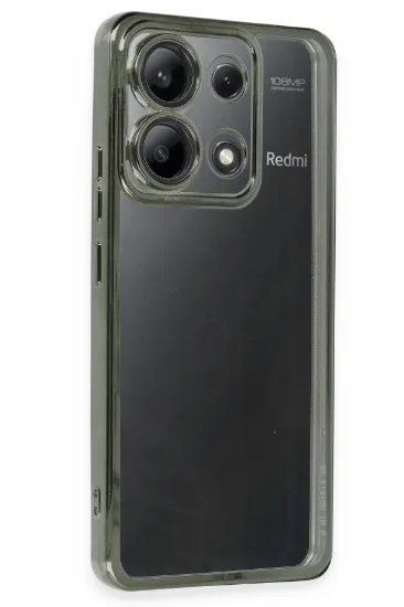 Newface Xiaomi Poco X6 Pro Kılıf Razer Lensli Silikon - Yeşil resmi