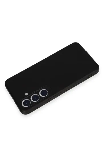 Newface Samsung Galaxy S24 Kılıf Loop Deri Silikon - Siyah resmi