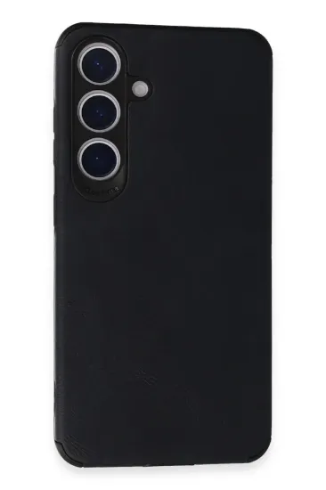 Newface Samsung Galaxy S24 Kılıf Loop Deri Silikon - Lacivert resmi