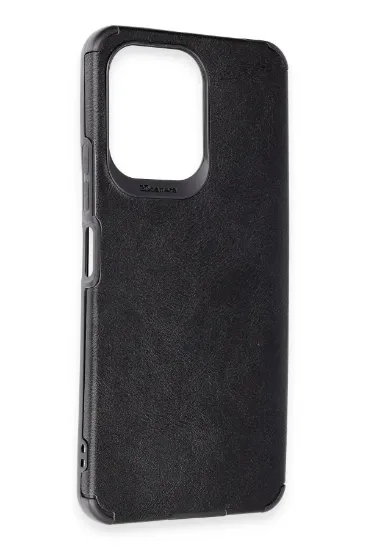 Newface Xiaomi Redmi 13C Kılıf Loop Deri Silikon - Siyah resmi
