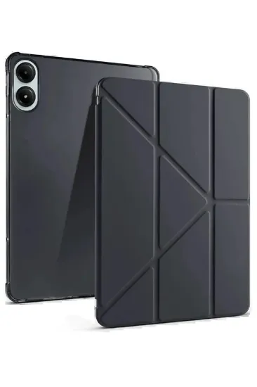 Newface Xiaomi Redmi Pad Pro 12.1 Kılıf Kalemlikli Mars Tablet Kılıfı - Siyah resmi