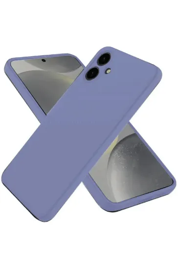 Newface Samsung Galaxy A06 Kılıf First Silikon - Lila resmi