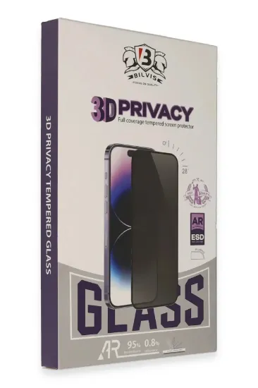 Newface Samsung Galaxy S25 Ultra Bilvis 3D Hayalet Cam Ekran Koruyucu resmi