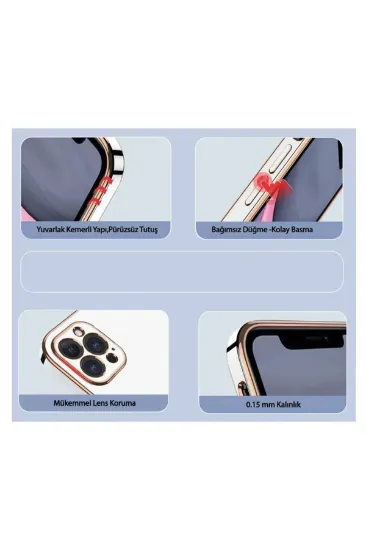 Newface Samsung Galaxy S25 Plus Kılıf Volet Silikon - Pembe resmi