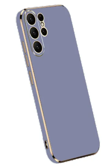 Newface Samsung Galaxy S25 Ultra Kılıf Volet Silikon - Mavi resmi