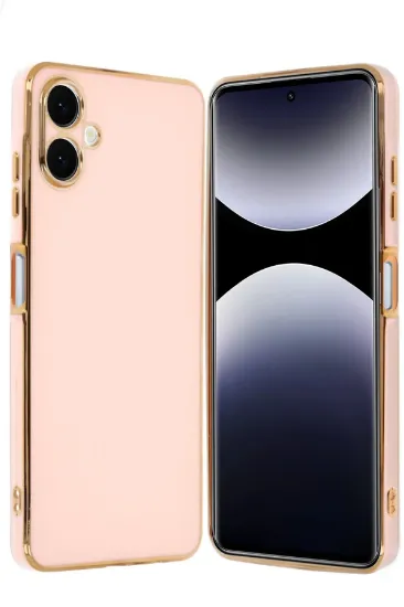 Newface Samsung Galaxy A06 Kılıf Volet Silikon - Pembe resmi