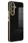 Newface Samsung Galaxy A36 Kılıf Volet Silikon - Siyah resmi