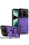 Newface Xiaomi Redmi Note 14 Pro Plus Kılıf Joy Lens Standlı Kapak - Mor resmi