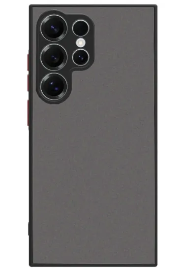 Newface Samsung Galaxy S25 Ultra Kılıf Montreal Silikon Kapak - Siyah resmi