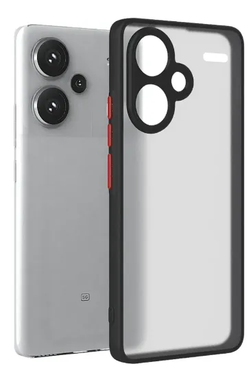 Newface Xiaomi Redmi Note 13 Pro Plus Kılıf Montreal Silikon Kapak - Siyah resmi