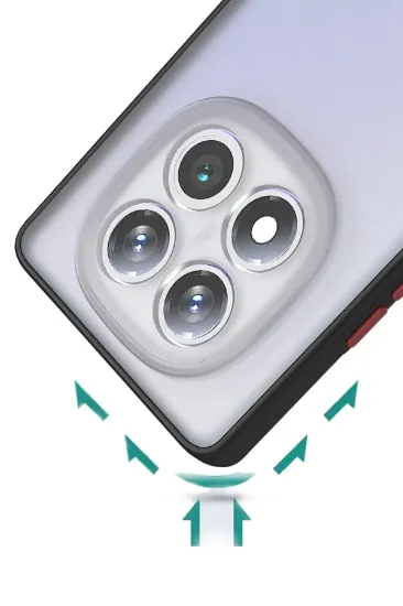 Newface Xiaomi Redmi Note 14 Pro Plus Kılıf Montreal Silikon Kapak - Siyah resmi