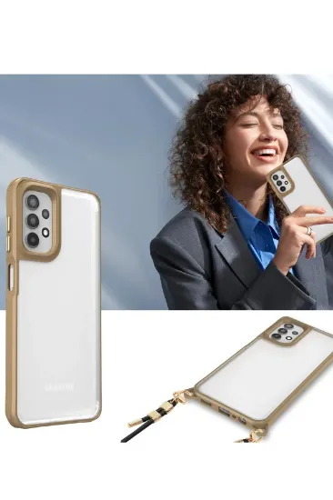 Newface Samsung Galaxy A23 4G Kılıf Penta Silikon Kılıf - Şeffaf resmi