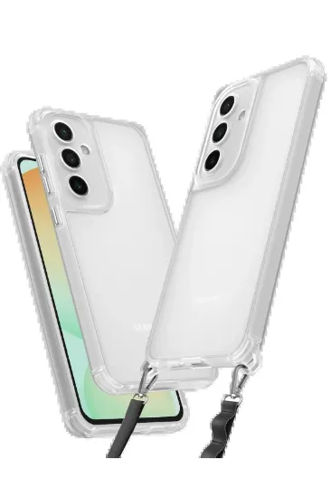 Newface Samsung Galaxy A15 4G Kılıf Penta Silikon Kılıf - Şeffaf resmi