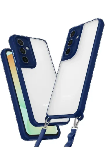 Newface Samsung Galaxy A25 5G Kılıf Penta Silikon Kılıf - Lacivert resmi
