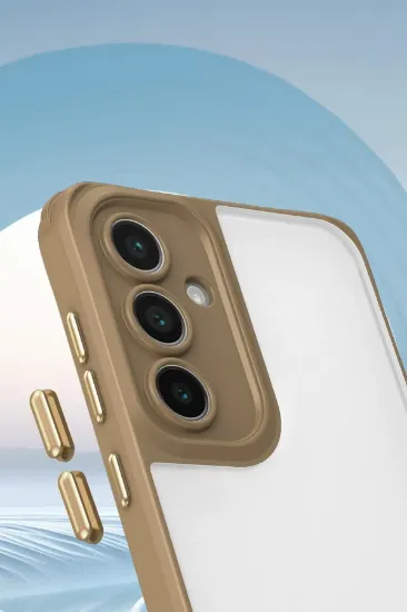 Newface Samsung Galaxy A26 Kılıf Penta Silikon Kılıf - Çöl Titanyum resmi