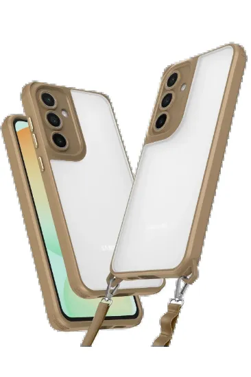 Newface Samsung Galaxy A36 Kılıf Penta Silikon Kılıf - Çöl Titanyum resmi