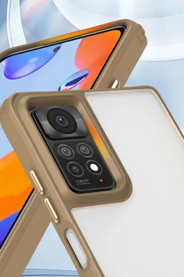 Newface Xiaomi Redmi Note 11 Pro Kılıf Penta Silikon Kılıf - Siyah resmi