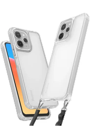 Newface Xiaomi Redmi 12 Kılıf Penta Silikon Kılıf - Şeffaf resmi