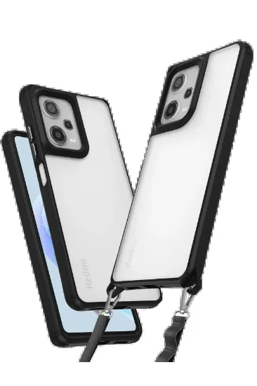 Newface Xiaomi Redmi Note 12 Pro 5G Kılıf Penta Silikon Kılıf - Siyah resmi