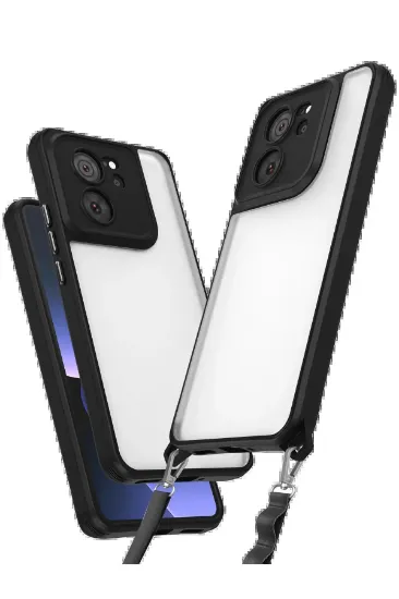 Newface Xiaomi Mi 13T Pro Kılıf Penta Silikon Kılıf - Siyah resmi