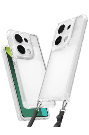 Newface Xiaomi Redmi Note 13 Pro 4G Kılıf Penta Silikon Kılıf - Şeffaf resmi