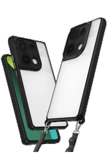 Newface Xiaomi Redmi Note 13 Pro 5G Kılıf Penta Silikon Kılıf - Siyah resmi