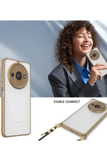 Newface Xiaomi Redmi A3 4G Kılıf Penta Silikon Kılıf - Siyah resmi