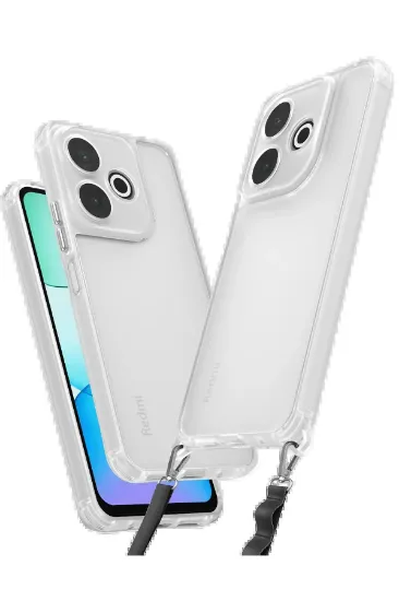 Newface Xiaomi Redmi 13 4G Kılıf Penta Silikon Kılıf - Şeffaf resmi