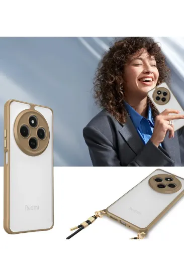 Newface Xiaomi Redmi 14C Kılıf Penta Silikon Kılıf - Siyah resmi