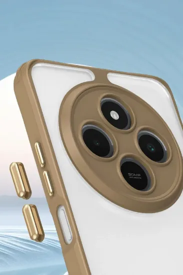 Newface Xiaomi Redmi 14C Kılıf Penta Silikon Kılıf - Çöl Titanyum resmi