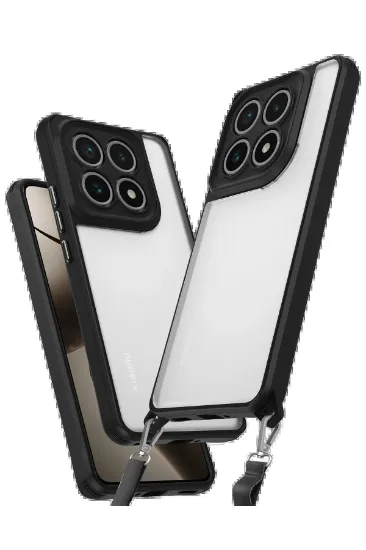 Newface Xiaomi Mi 14T Kılıf Penta Silikon Kılıf - Siyah resmi