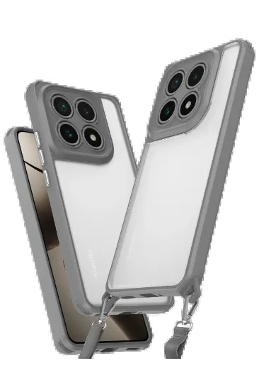Newface Xiaomi Mi 14T Pro Kılıf Penta Silikon Kılıf - Titan Gri resmi