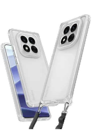 Newface Xiaomi Redmi Note 14 Pro 4G Kılıf Penta Silikon Kılıf - Şeffaf resmi