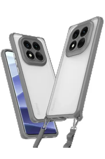 Newface Xiaomi Redmi Note 14 Pro 5G Kılıf Penta Silikon Kılıf - Titan Gri resmi
