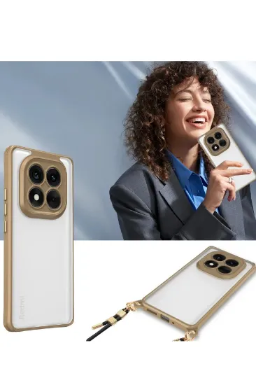 Newface Xiaomi Redmi Note 14 Pro 5G Kılıf Penta Silikon Kılıf - Titan Gri resmi