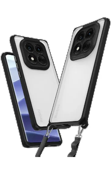 Newface Xiaomi Redmi Note 14 Pro Plus Kılıf Penta Silikon Kılıf - Siyah resmi