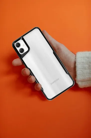 Newface Samsung Galaxy A06 Kılıf Boyi Silikon Kapak - Siyah resmi