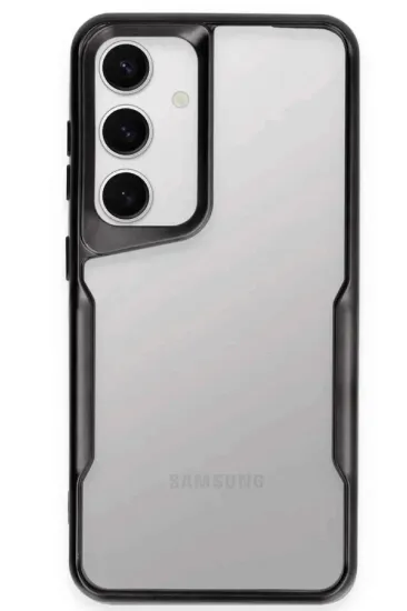 Newface Samsung Galaxy A26 Kılıf Boyi Silikon Kapak - Siyah resmi
