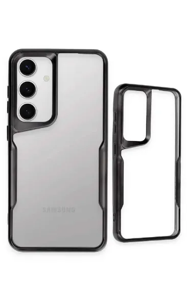 Newface Samsung Galaxy A36 Kılıf Boyi Silikon Kapak - Titan Gri resmi