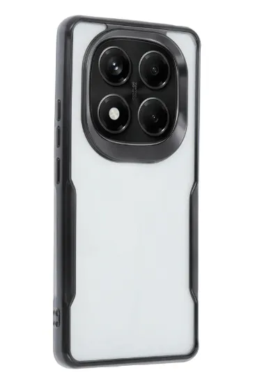 Newface Xiaomi Redmi Note 14 Pro 4G Kılıf Boyi Silikon Kapak - Siyah resmi