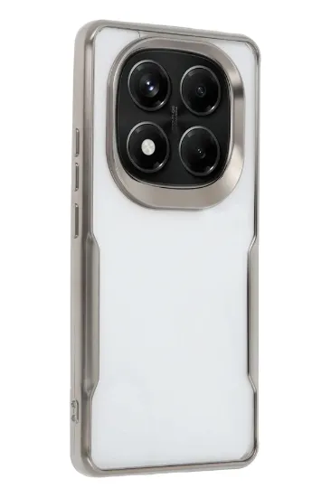 Newface Xiaomi Redmi Note 14 Pro 5G Kılıf Boyi Silikon Kapak - Titan Gri resmi