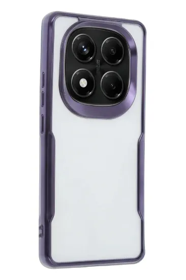 Newface Xiaomi Redmi Note 14 Pro Plus Kılıf Boyi Silikon Kapak - Derin Mor resmi