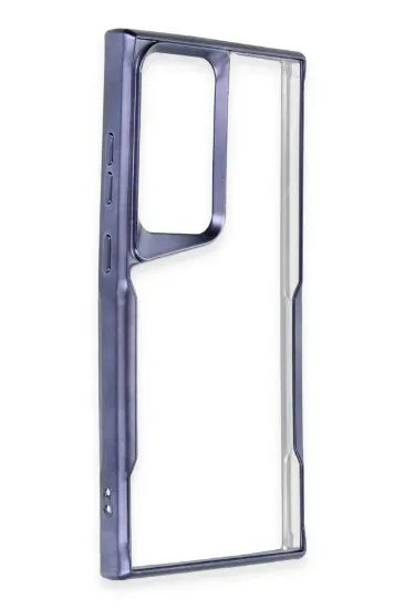 Newface Samsung Galaxy S25 Ultra Kılıf Boyi Silikon Kapak - Lacivert resmi