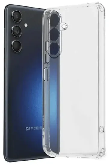 Newface Samsung Galaxy A56 Kılıf Lüx Şeffaf Silikon resmi