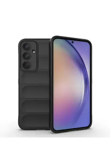 Newface Samsung Galaxy A26 Kılıf Optimum Silikon - Siyah resmi