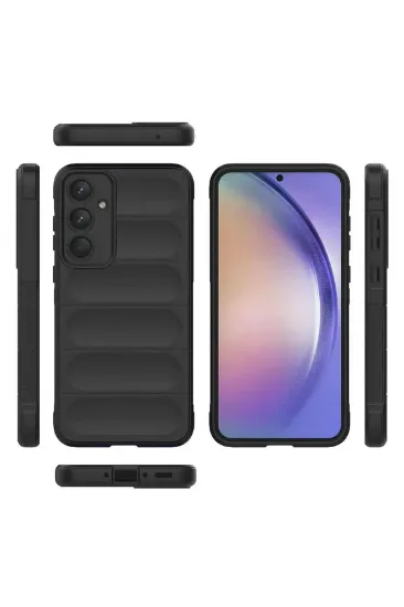 Newface Samsung Galaxy A26 Kılıf Optimum Silikon - Siyah resmi