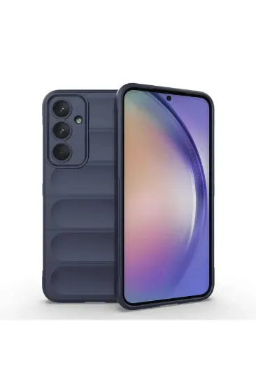 Newface Samsung Galaxy A26 Kılıf Optimum Silikon - Lacivert resmi