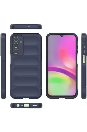 Newface Samsung A36 Kılıf Optimum Silikon - Lacivert resmi